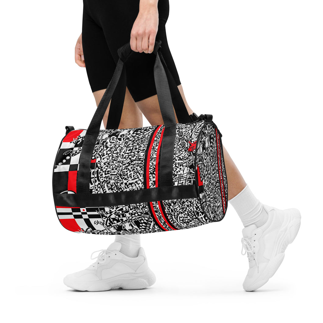 Abstract  Gym Bag