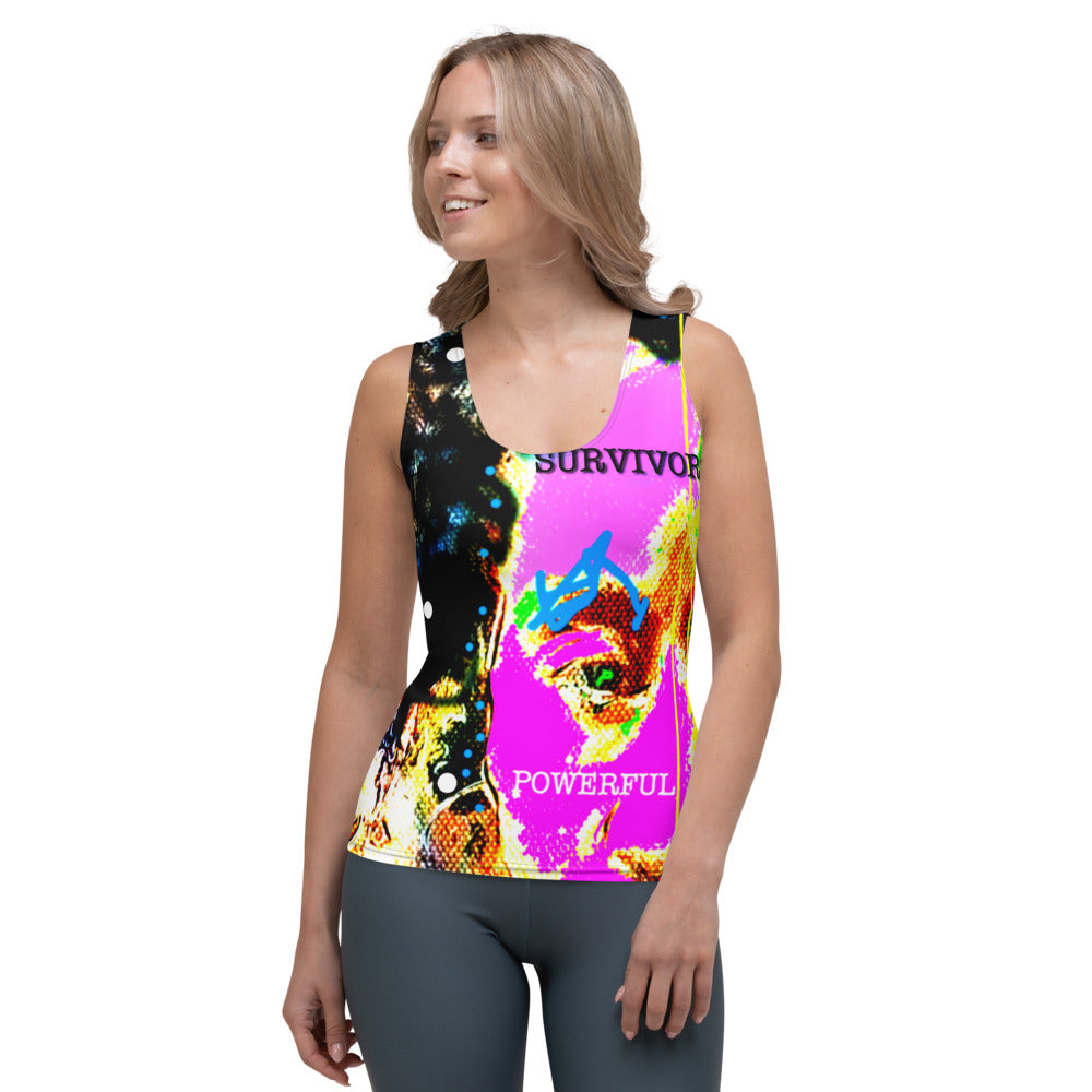 Survivor Abstract Tank Top