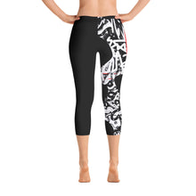 Meng Abstract Capri Leggings