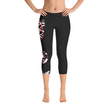 Meng Abstract Capri Leggings