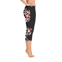 Meng Abstract Capri Leggings