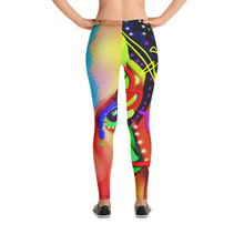 Abstract Leggings