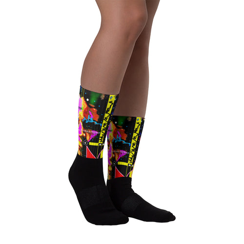Survivor Abstract Socks