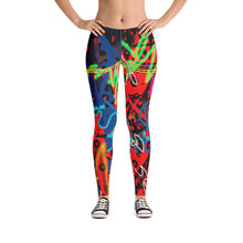 Abstract Leggings