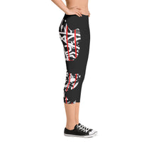 Meng Abstract Capri Leggings