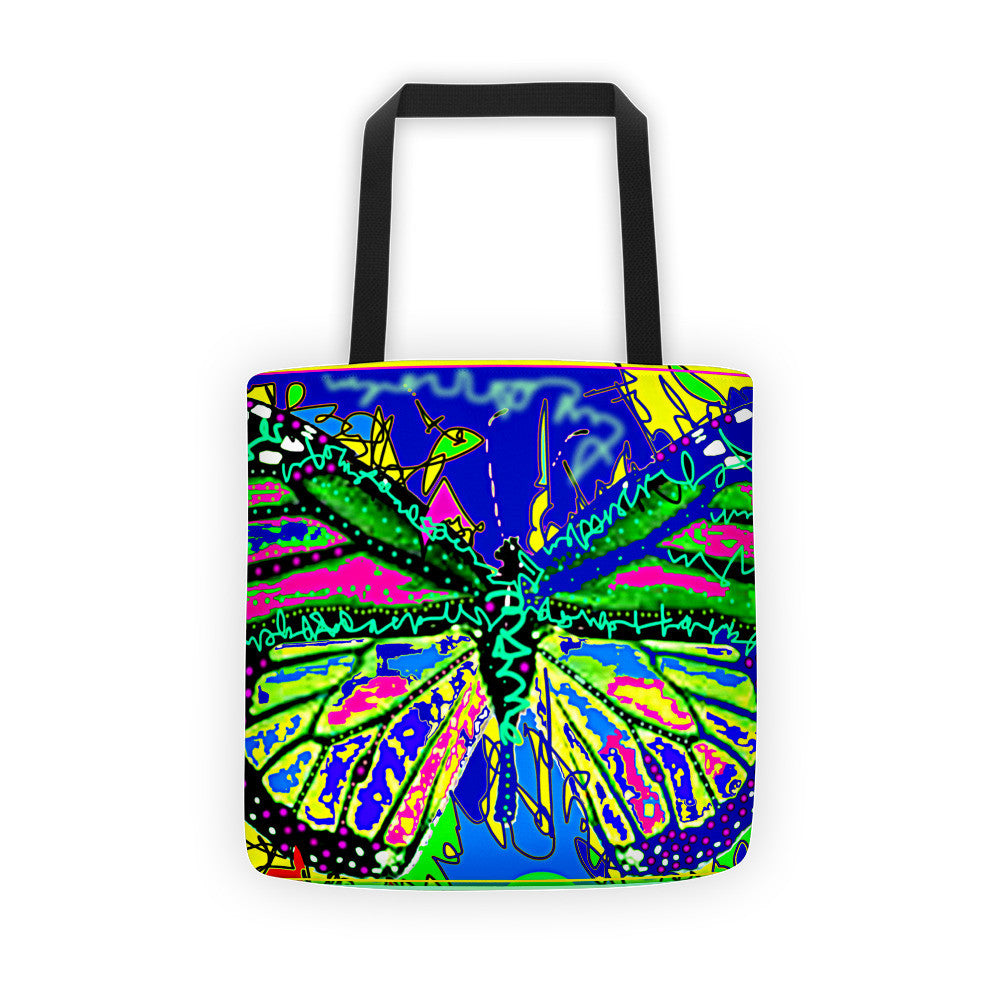 Freedom Abstract Tote bag