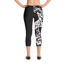 Meng Abstract Capri Leggings