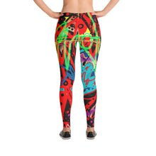 Abstract Leggings