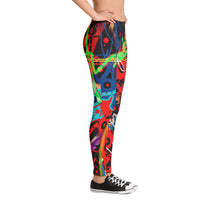 Abstract Leggings