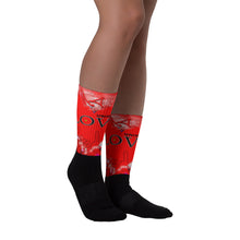 Universal Love Black foot socks