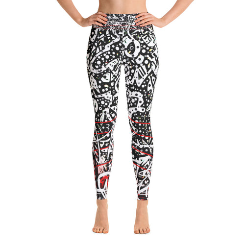 Abstract Yoga Leggings