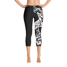 Meng Abstract Capri Leggings