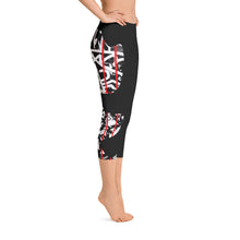 Meng Abstract Capri Leggings