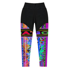 Abstract Sports Leggings