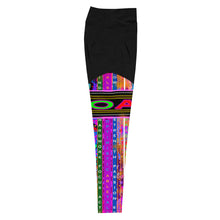 Abstract Sports Leggings